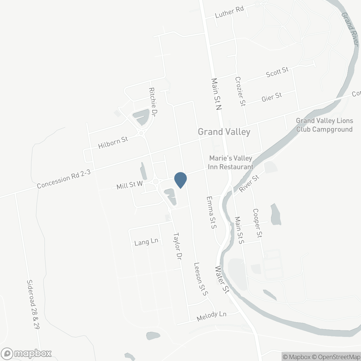 50 LEESON STREET S, Grand Valley, Ontario L9W 5S5